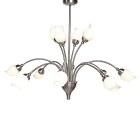Rimini Satin Chrome Ceiling Lights Diyas Multi Arm Fittings